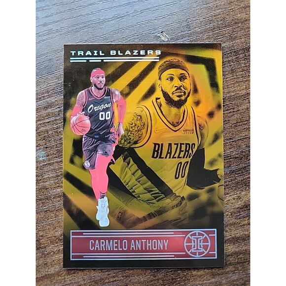 Carmelo Anthony 2020-21 Panini Illusions #55 - Orange - NBA - Fresh Pull - Picture 1 of 3